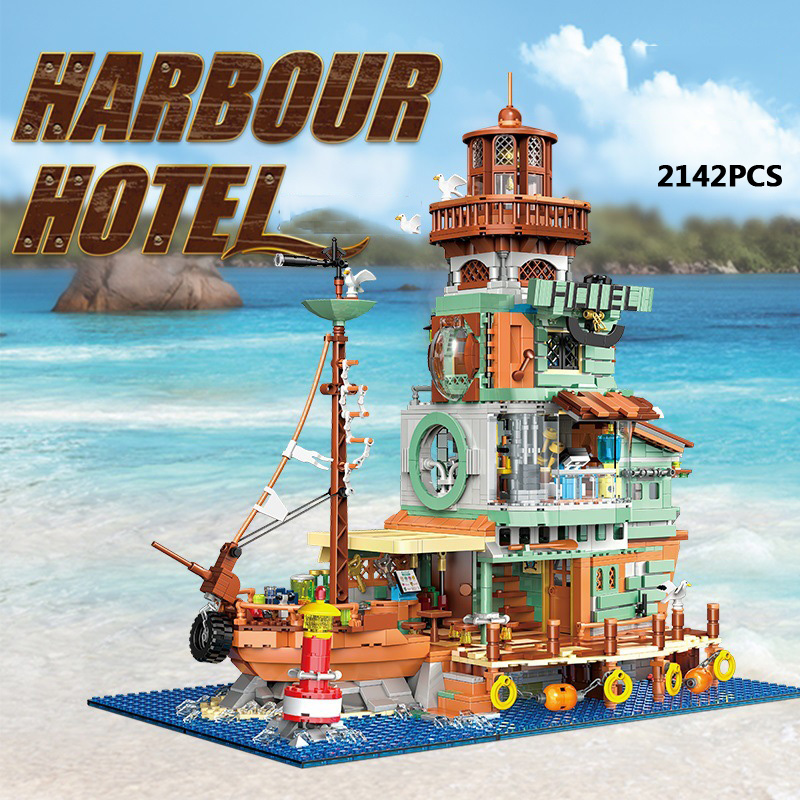 مكعبات بناء مصغرة لمشهد مدينة  - مراجعة Lego Set City وسعره