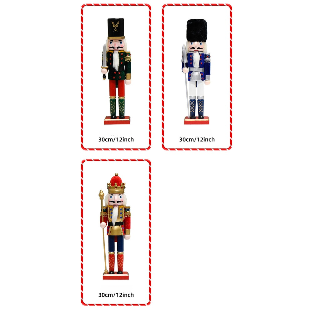 مكسرة البندق الخشبية بطول 30 س - مراجعة Nutcracker Figurine وسعره