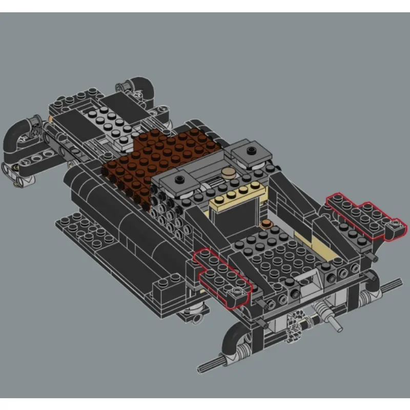 مجموعة مكعبات بناء سيارة موديل - مراجعة Lego Set Technic وسعره