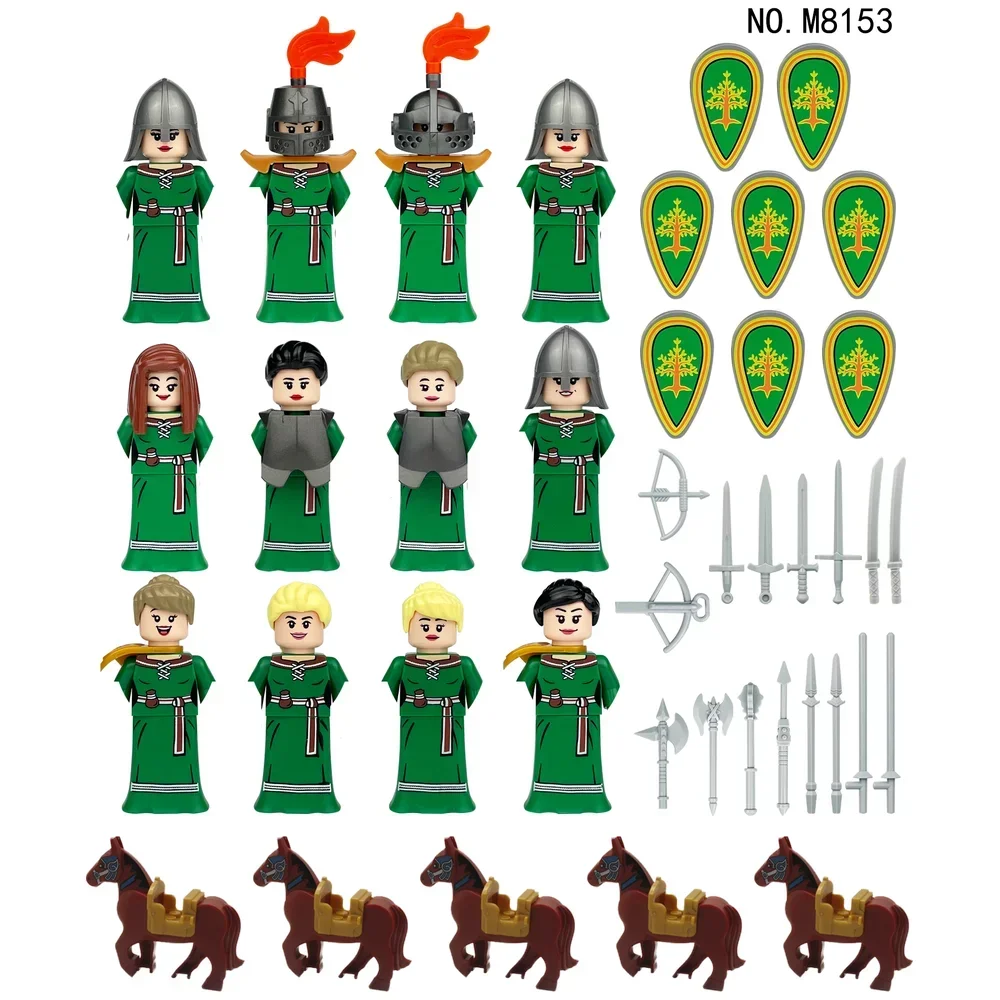 مكعبات بناء على شكل جنود وفرسا - مراجعة Lego Set Technic وسعره