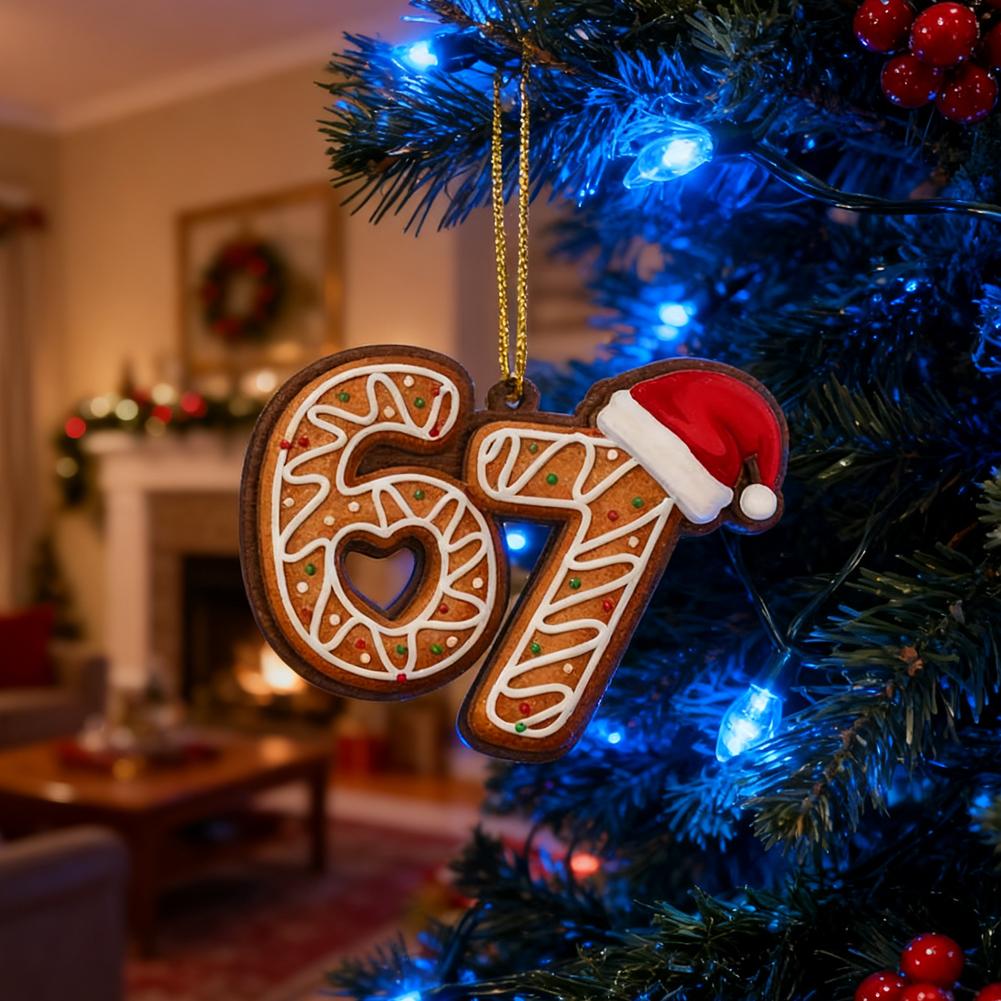 مضحك سانتا يقول ستة سبعة زخرفة - مراجعة Christmas Stocking Hanging وسعره