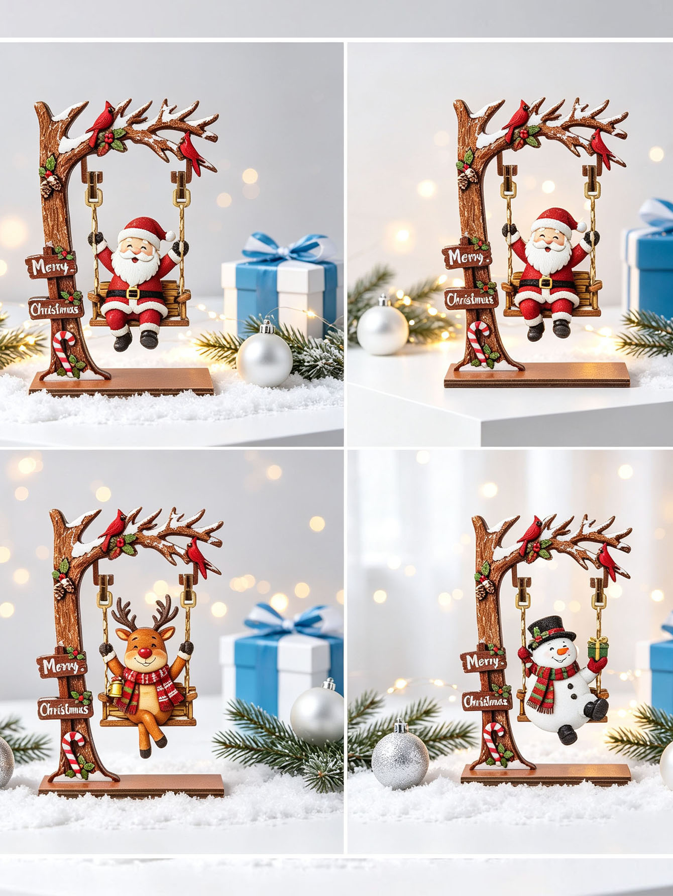 زينة عيد الميلاد الخشبية، مصنو - مراجعة Nutcracker Figurine وسعره