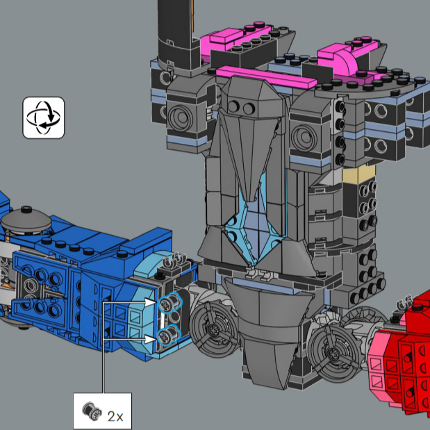 مجموعة مكعبات بناء نموذج الروب - مراجعة Lego Set Technic وسعره