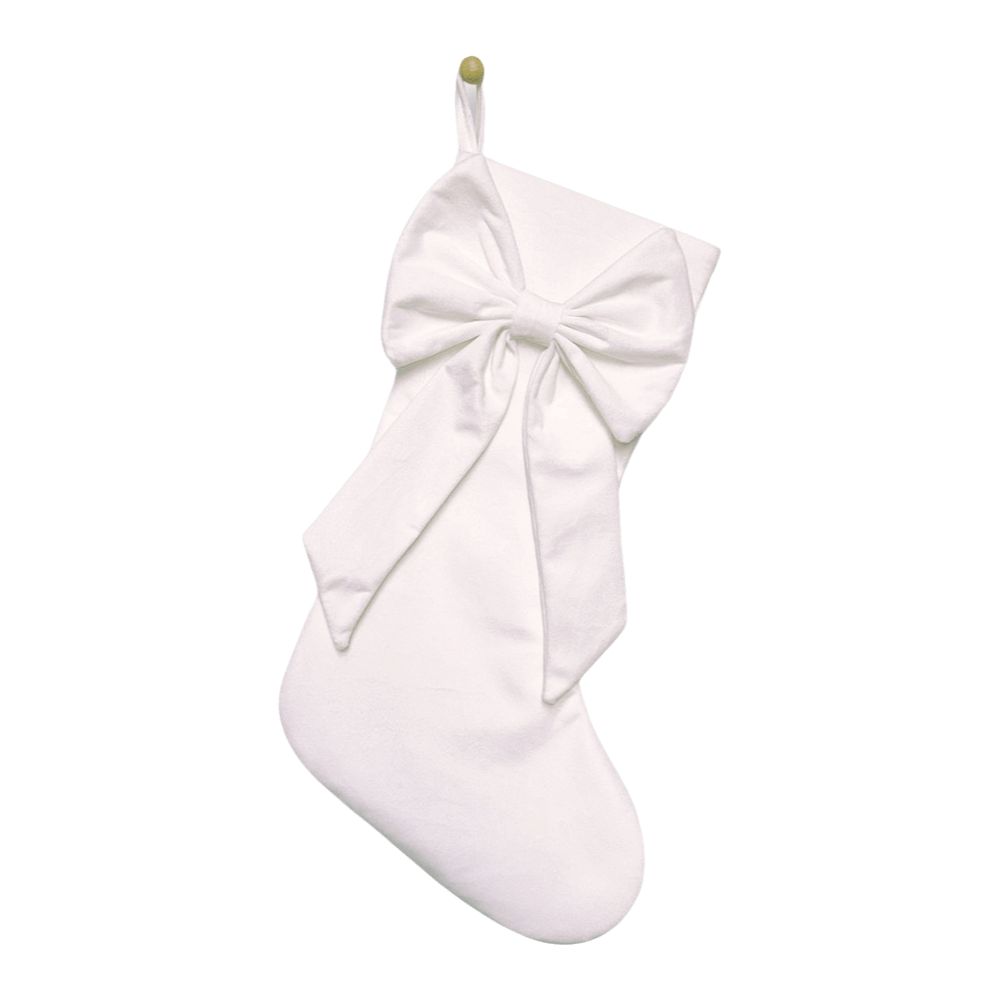 جوارب عيد الميلاد بتصميم عقدة  - مراجعة Christmas Stocking Hanging وسعره